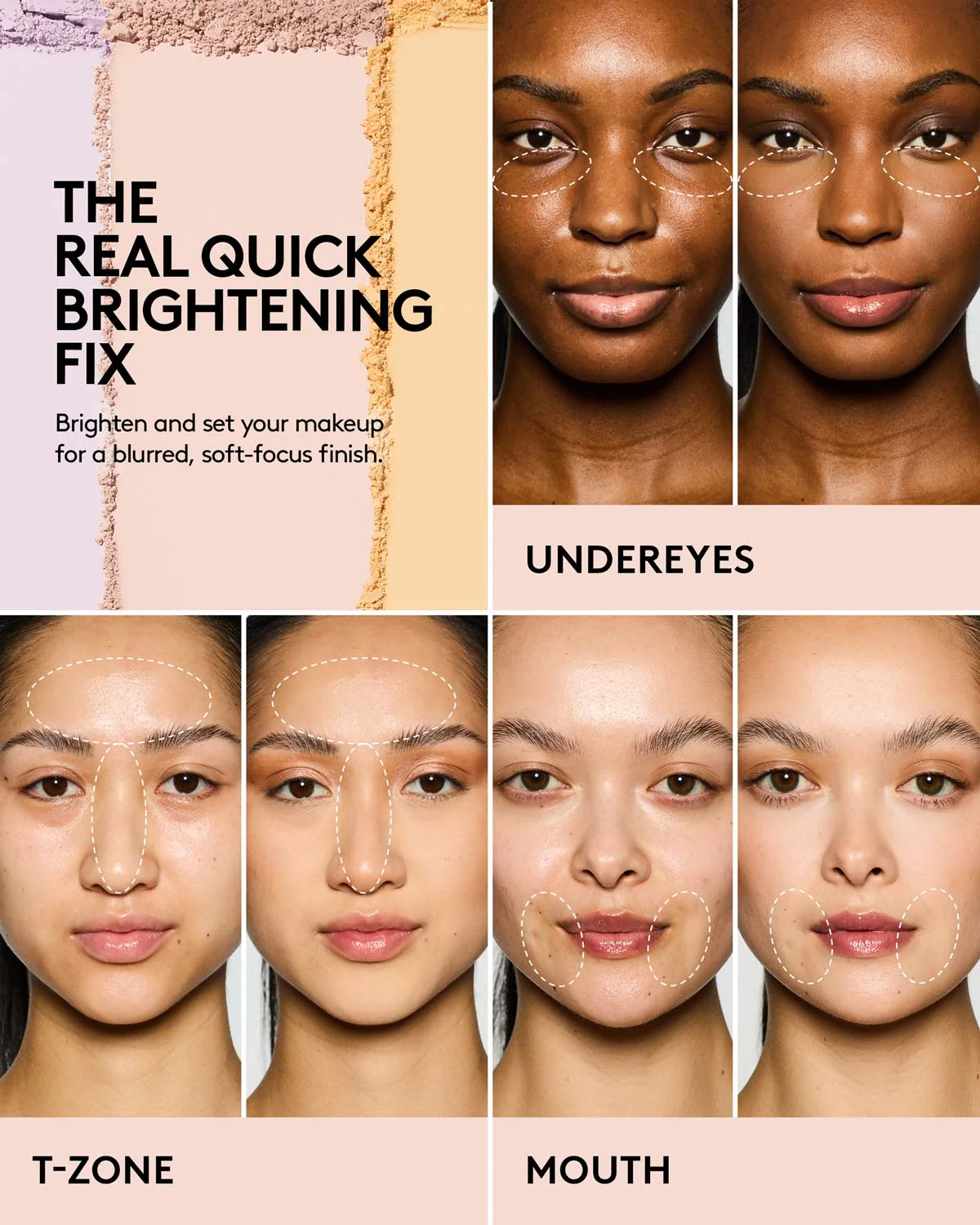 Bright Fix Instant Brightening + Blurring Powder — Banana - Image 3