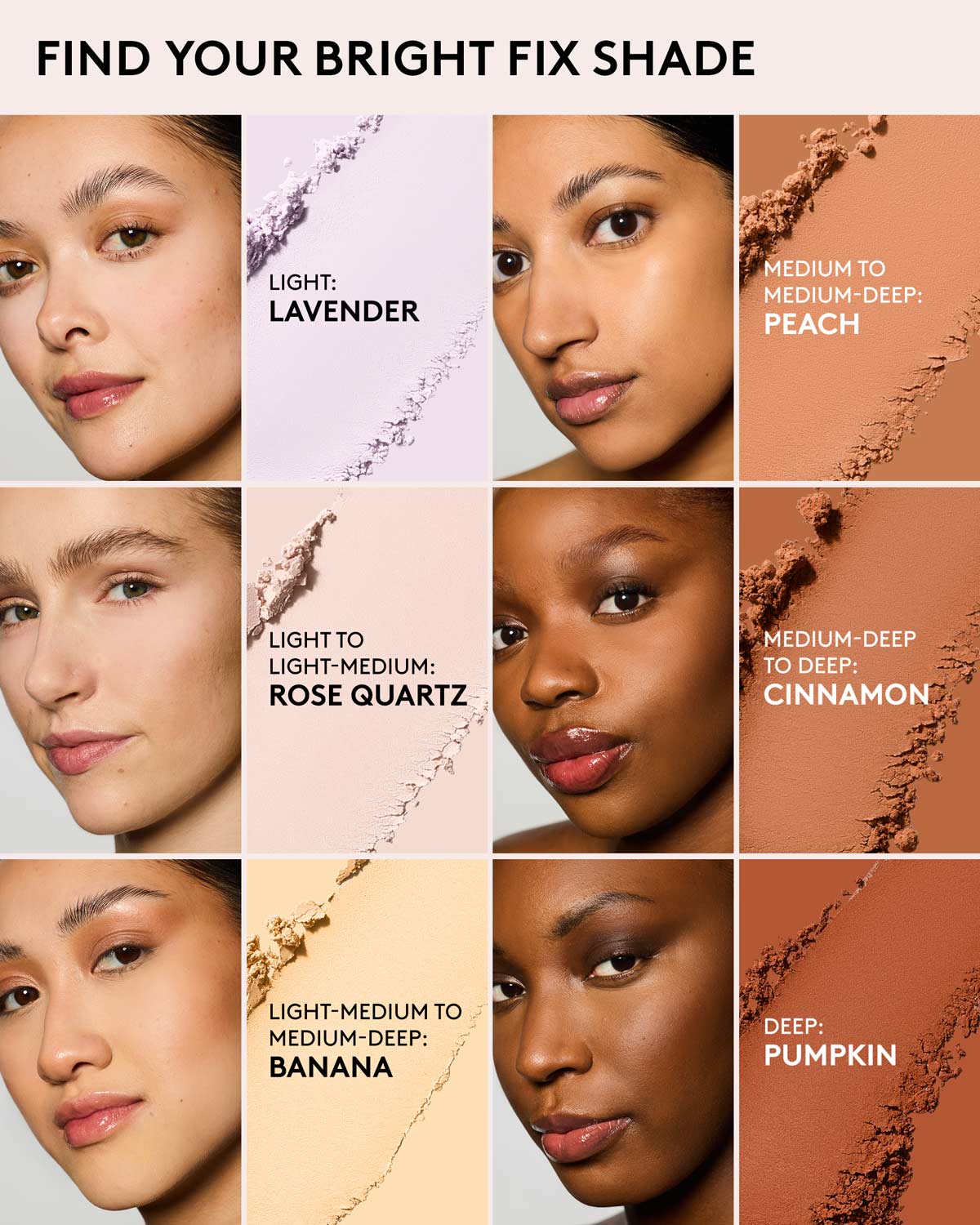 Bright Fix Instant Brightening + Blurring Powder — Peach - Image 4