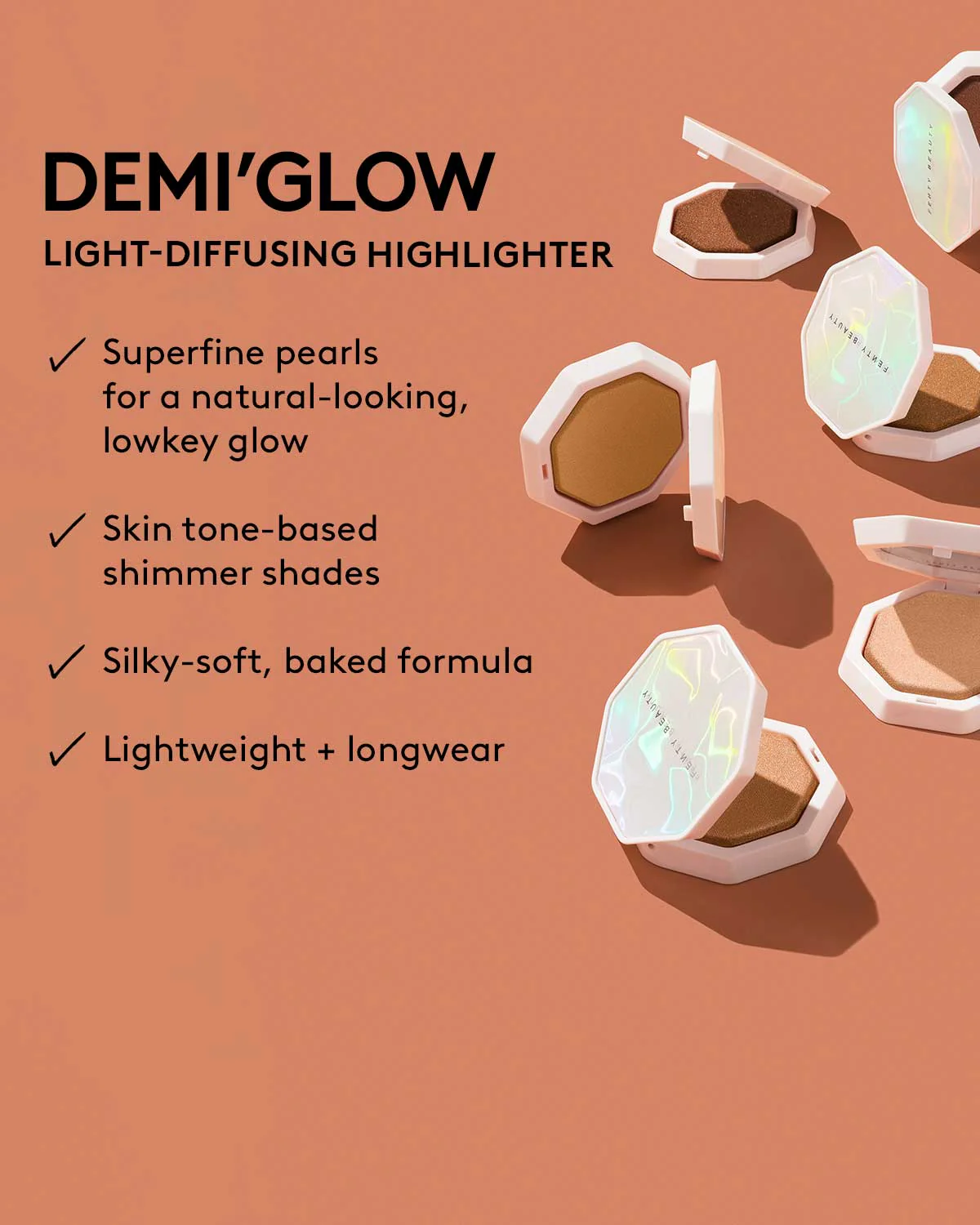Demi'glow Light-Diffusing Highlighter — Yum Rum - Image 6