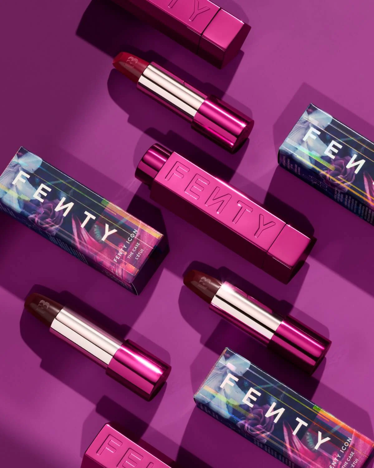 Fenty Icon The Fill Semi-Matte Refillable Lipstick — Rowdy Roadie - Image 5