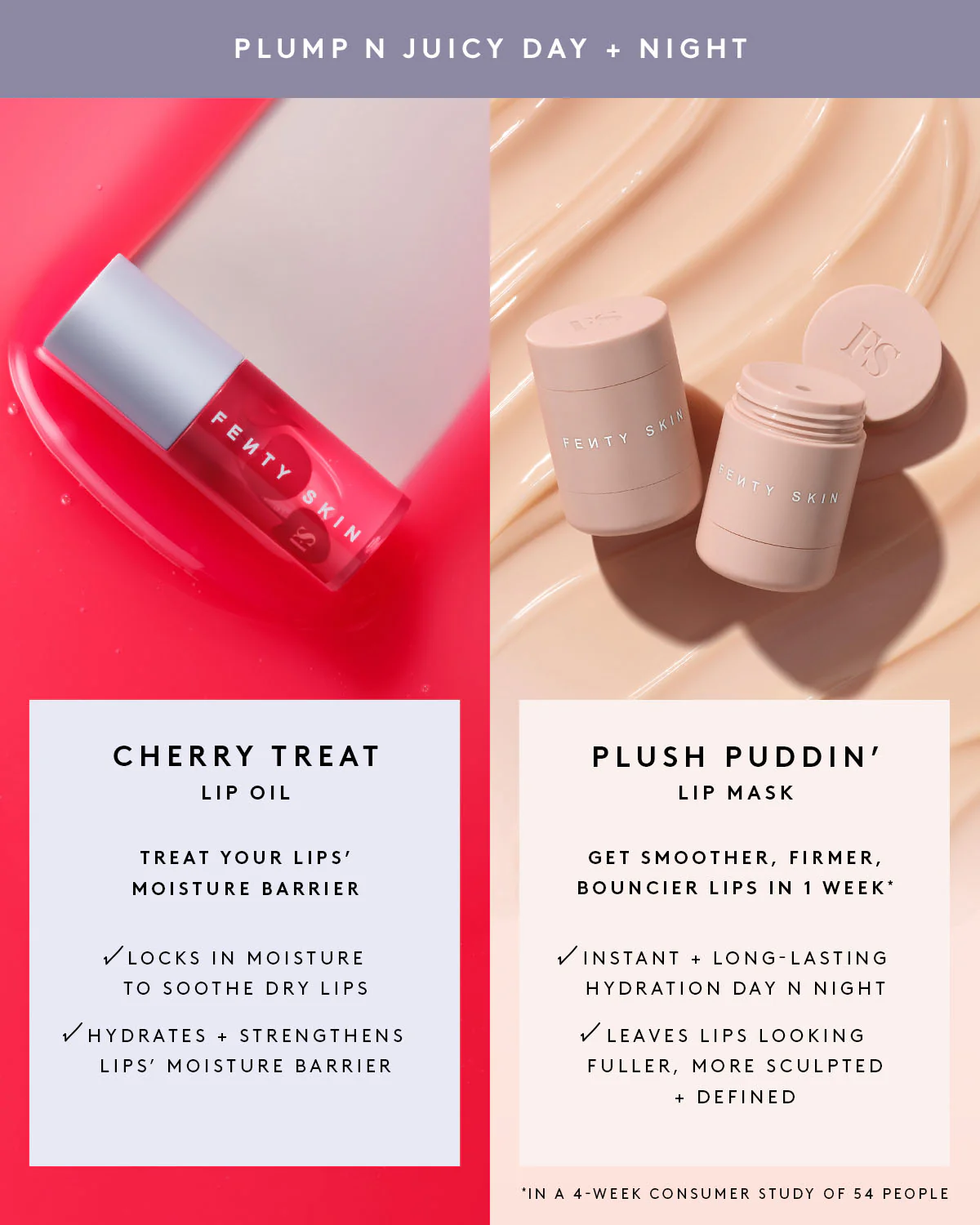 Fenty Treatz Hydrating + Strengthening Lip Oil — Barbados Cherry - Image 4