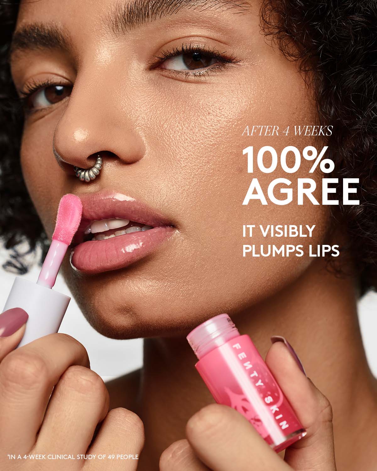 Fenty Treatz Hydrating + Strengthening Lip Oil — Dragon Fruit - Image 3