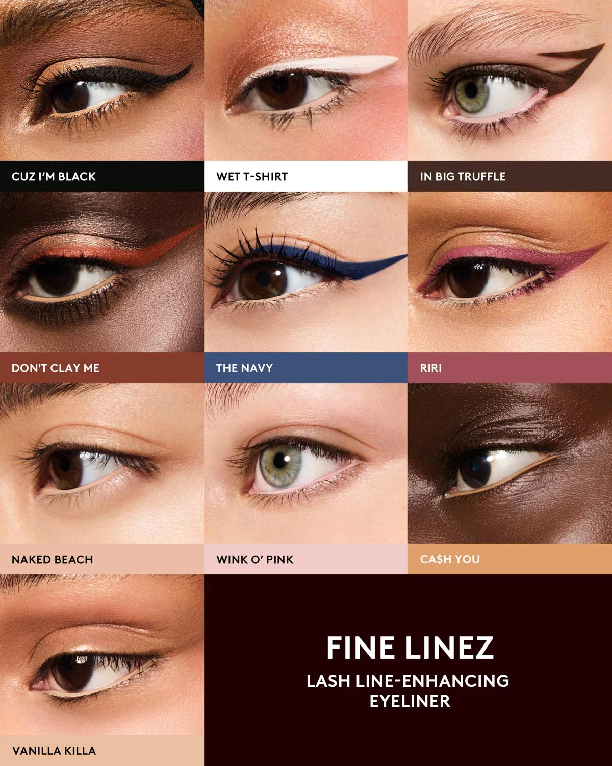 Fine Linez Lash Line-Enhancing Eyeliner — The Navy - Image 3