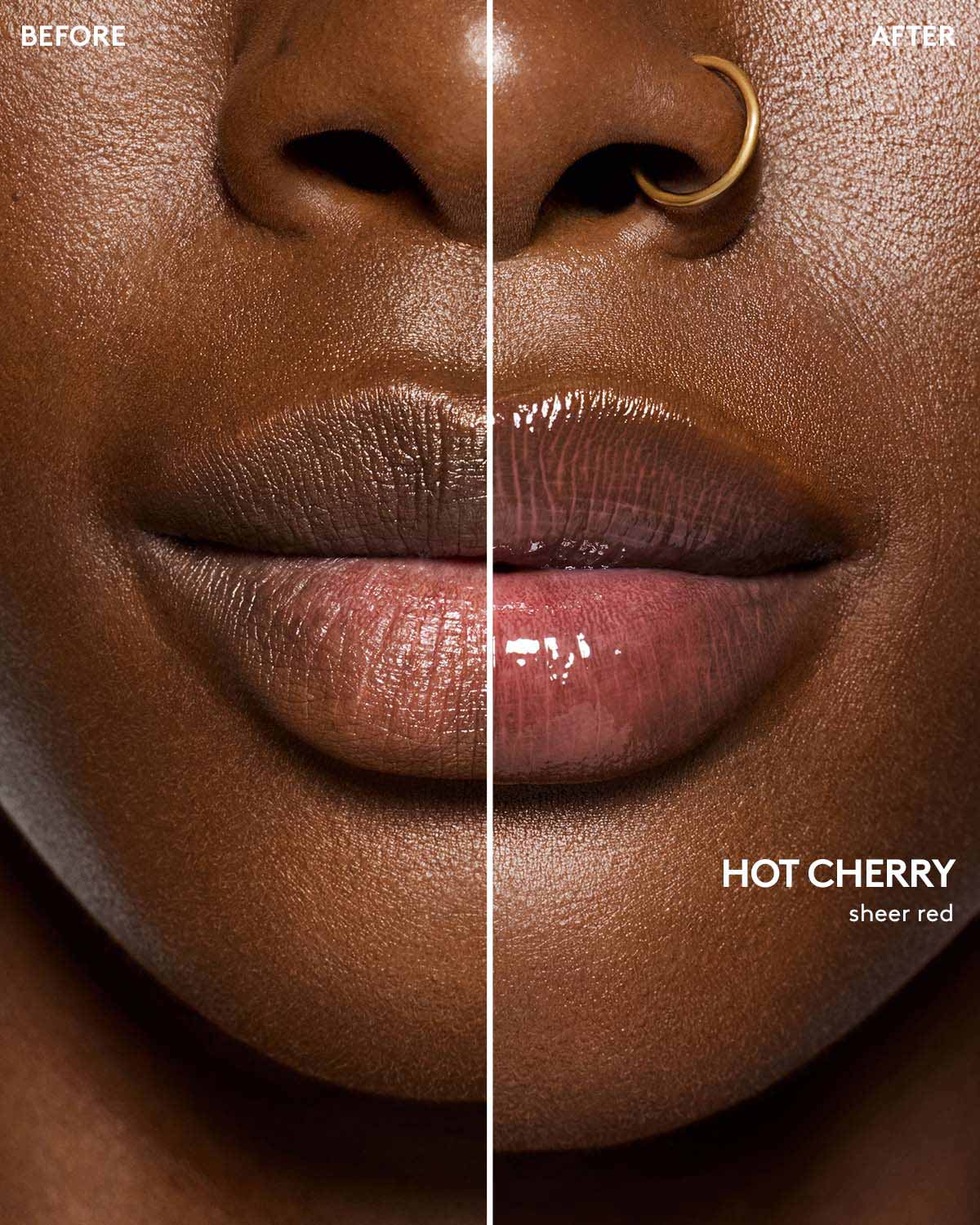 Gloss Bomb Heat Universal Lip Luminizer + Plumper — Hot Cherry - Image 6
