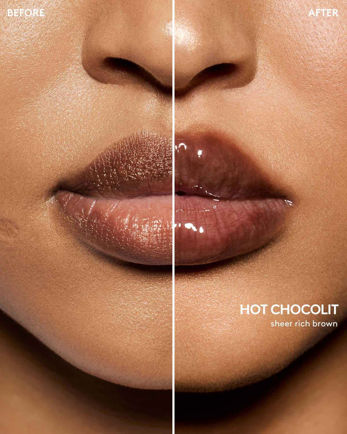 Gloss Bomb Heat Universal Lip Luminizer + Plumper — Hot Chocolit Heat - Image 6