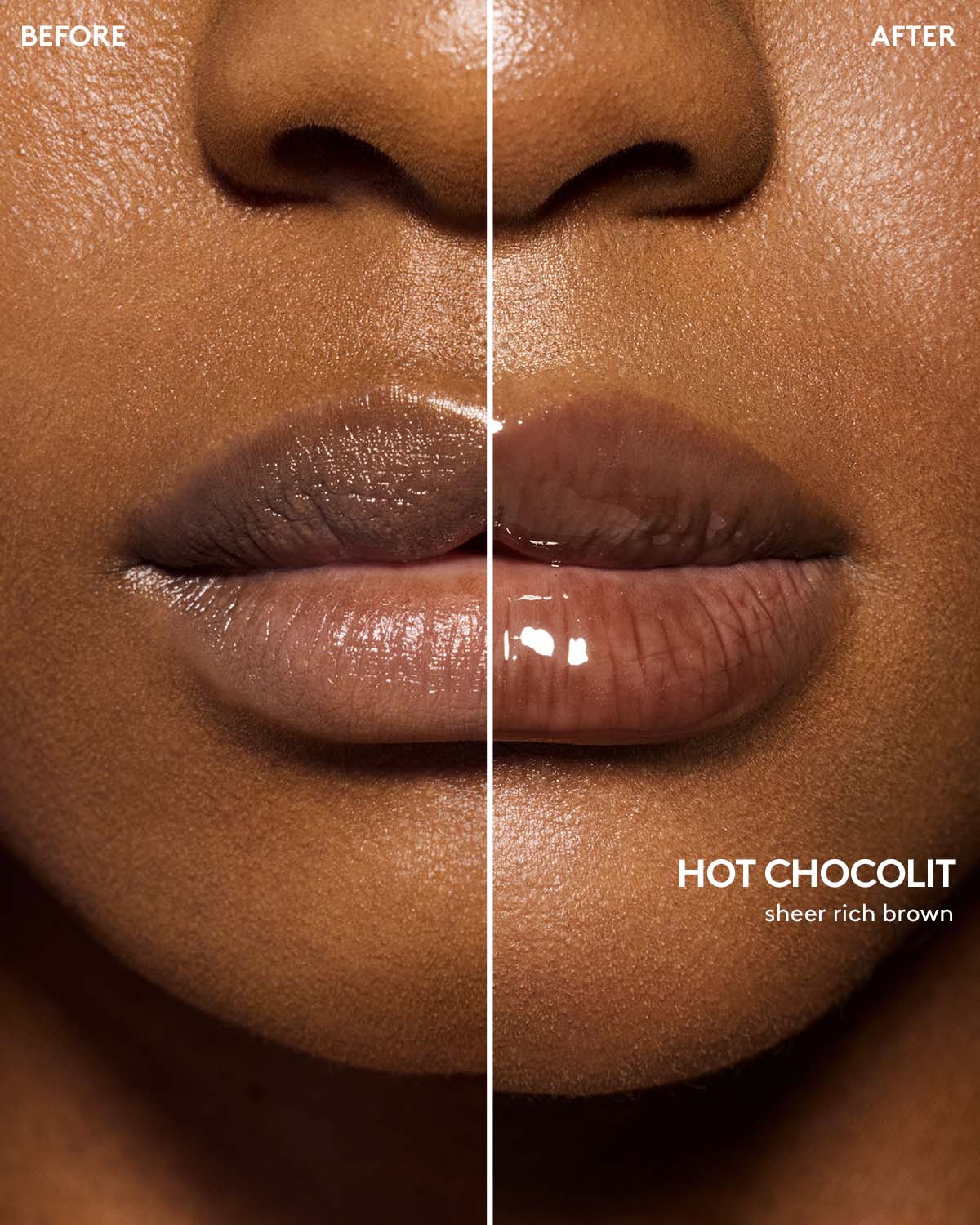 Gloss Bomb Heat Universal Lip Luminizer + Plumper — Hot Chocolit Heat - Image 8