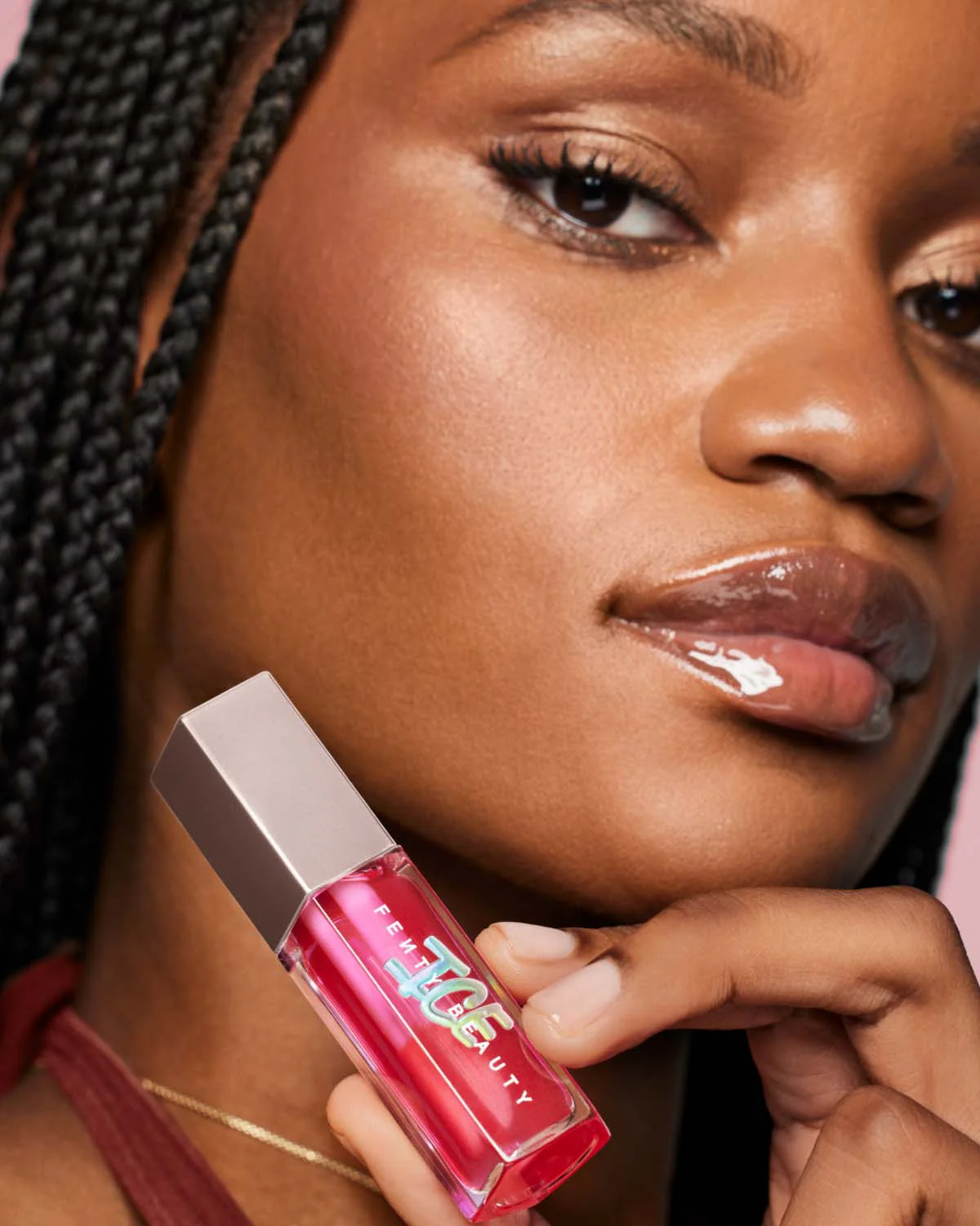 Gloss Bomb Ice Cooling Lip Luminizer — Berry Jelly - Image 2