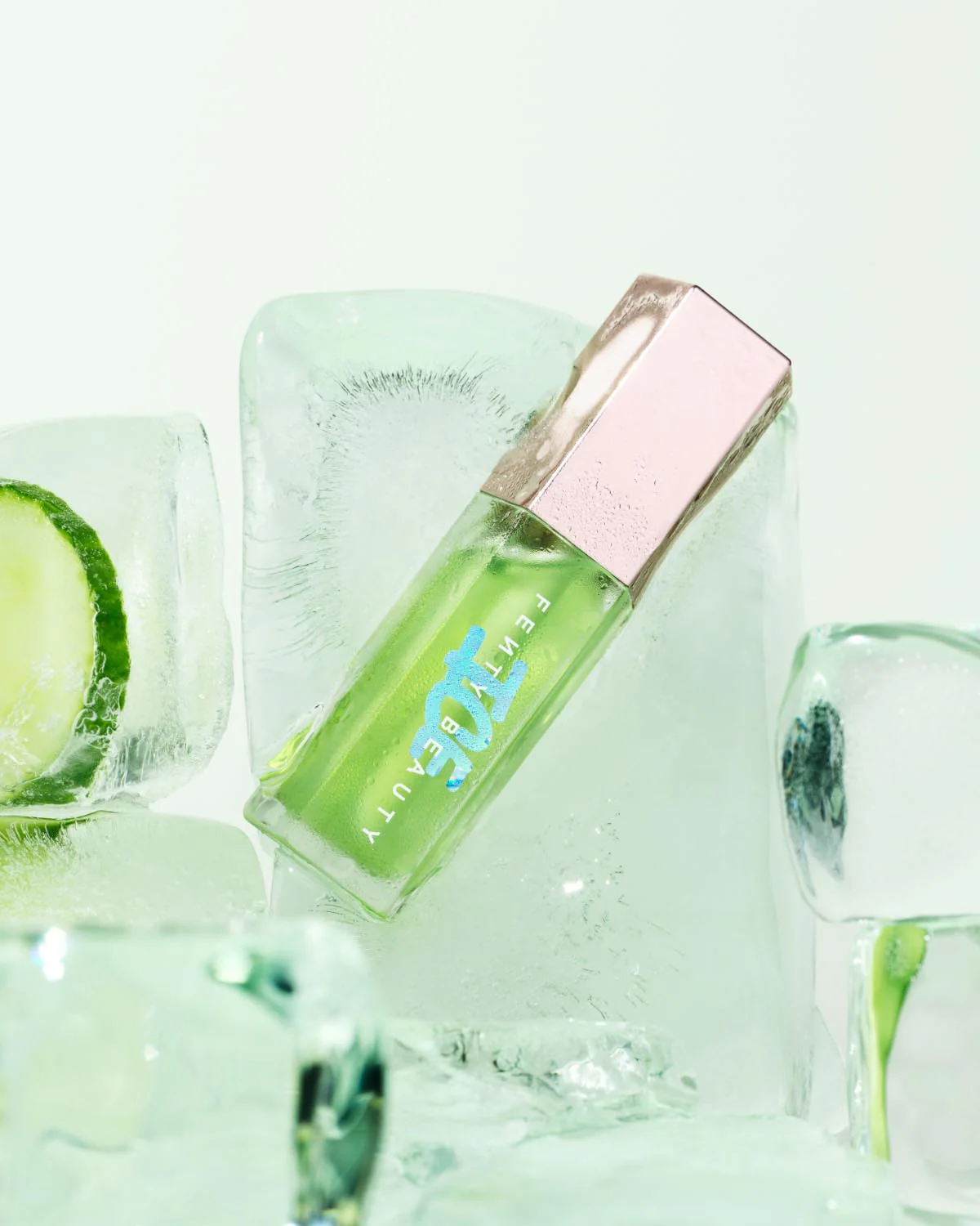 Gloss Bomb Ice Cooling Lip Luminizer — Cucum'brrr - Image 6