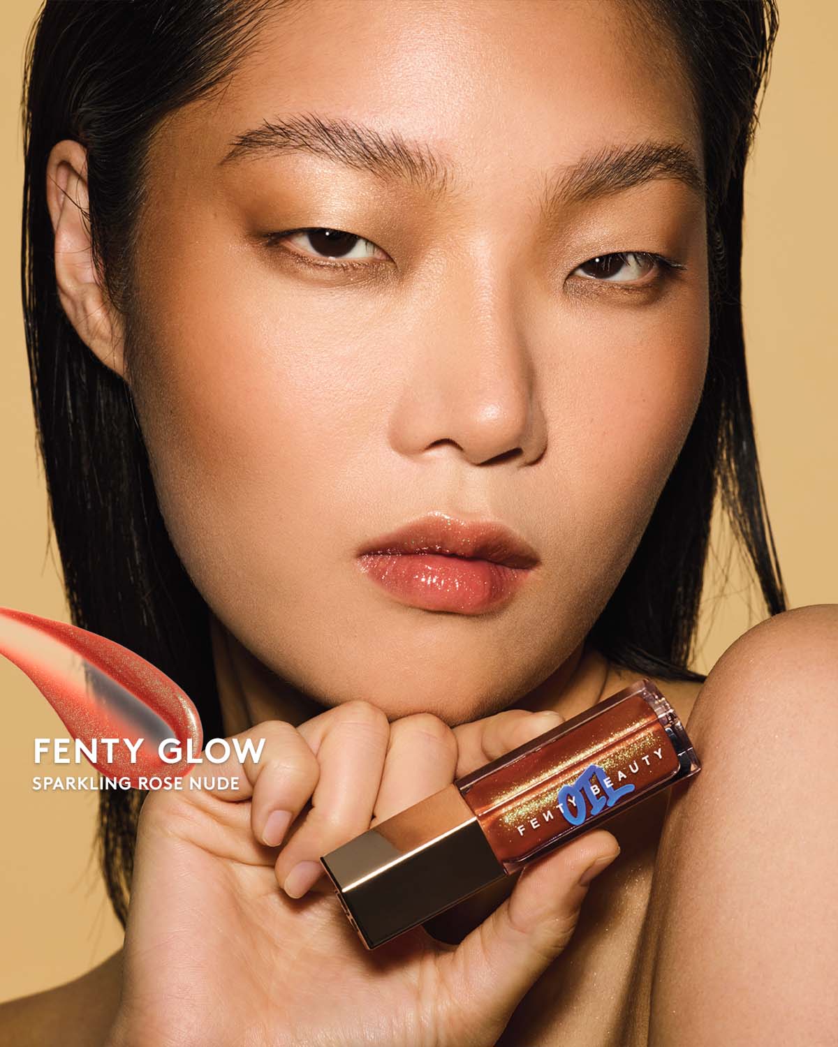 Gloss Bomb Oil Luminizing Lip Oil N' Gloss—Fenty Glow - Image 3