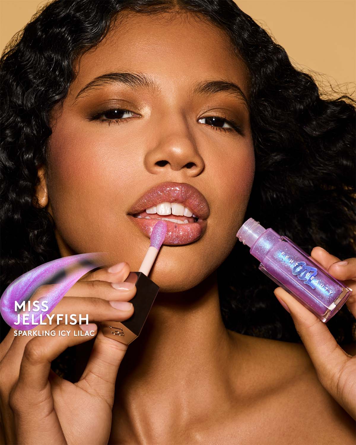 Gloss Bomb Oil Luminizing Lip Oil N' Gloss—Miss Jellyfish - Image 3