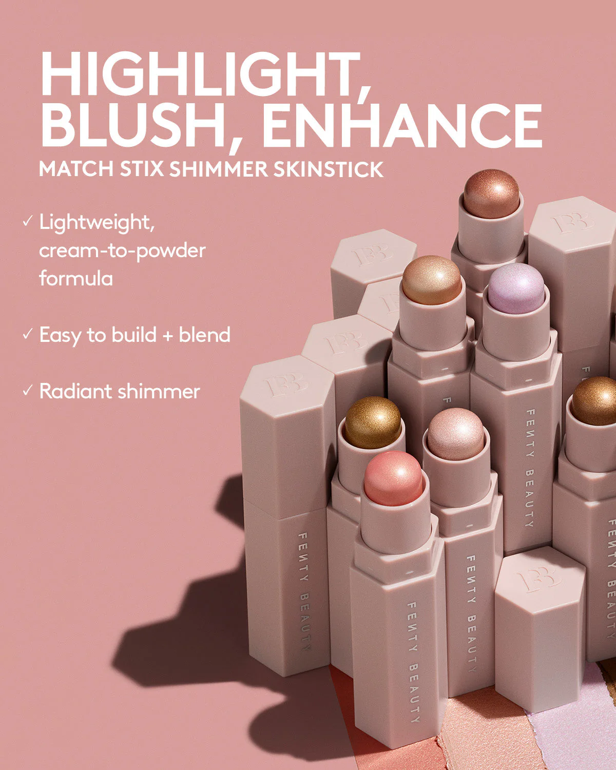 Mini Match Stix Duo Contour + Highlighter Set  — Medium Deep - Image 9