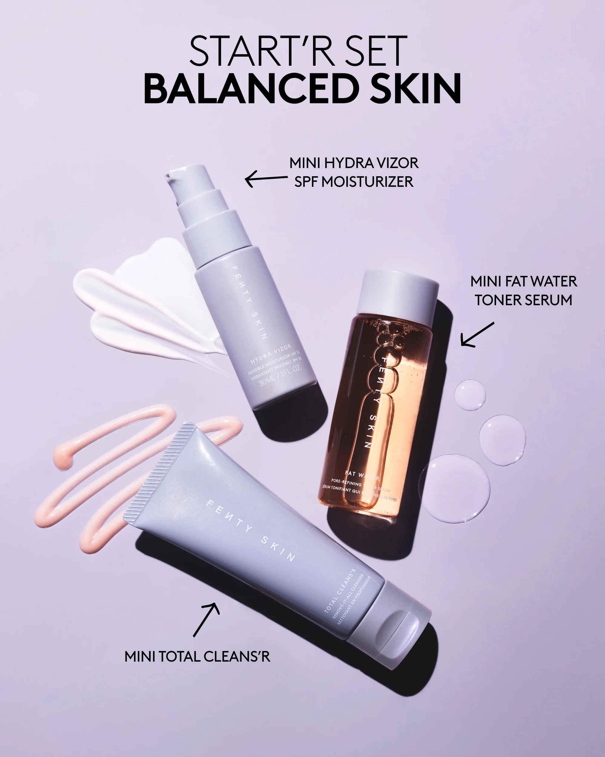 Fenty Skin Travel-Size Start'r Set - Balanced Skin - Image 3