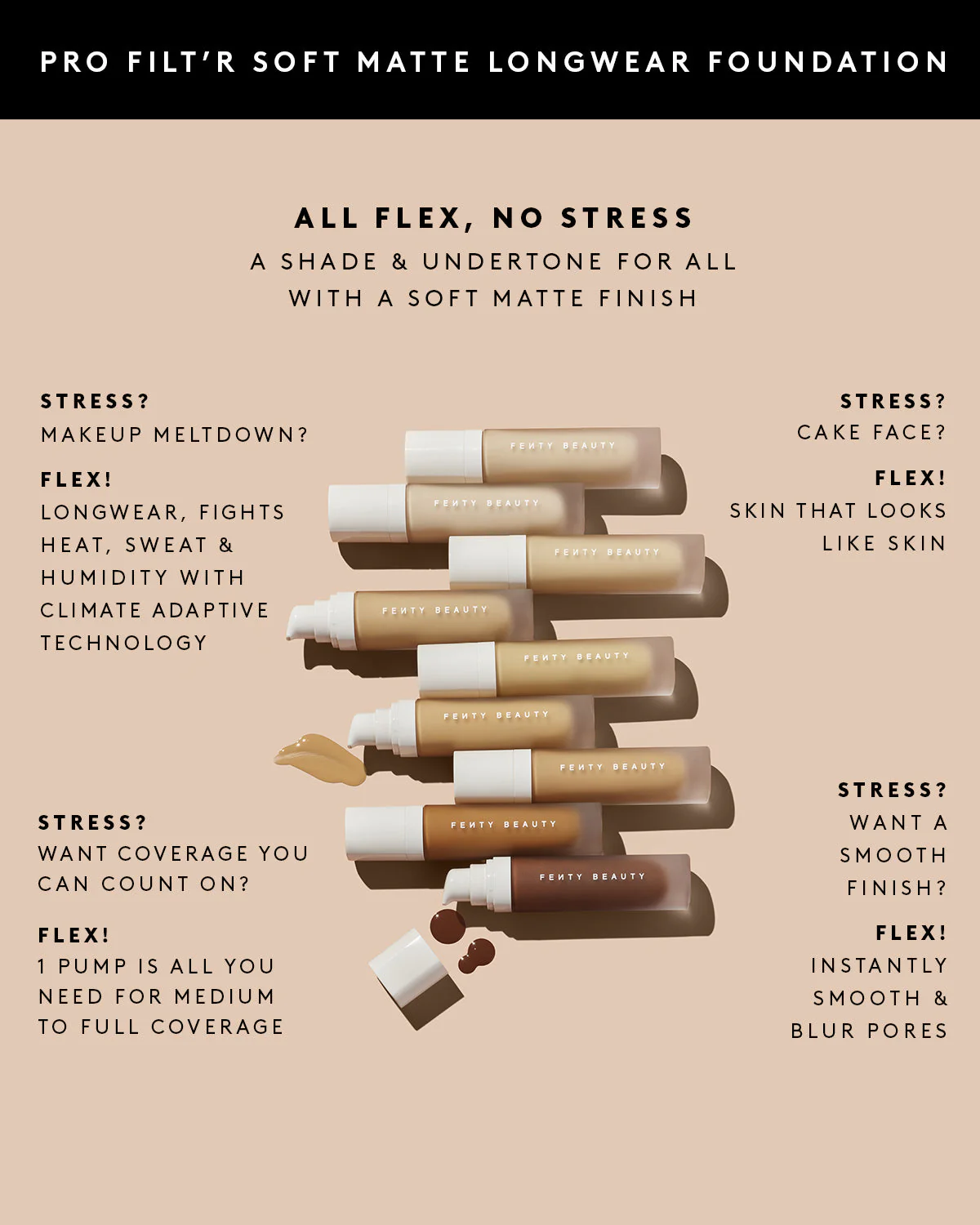Pro Filt'r Mini Soft Matte Longwear Foundation — #270 - Image 4