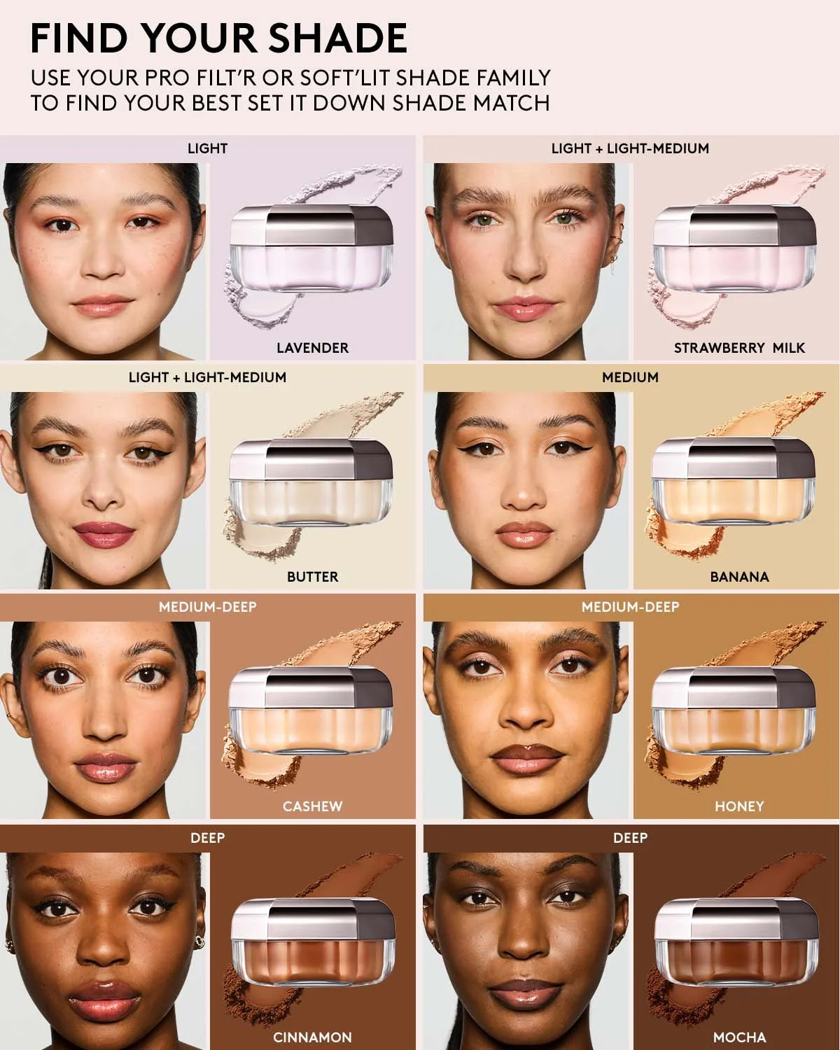 Set it Down Superfine Blurring Setting Powder — Lavender - Image 4