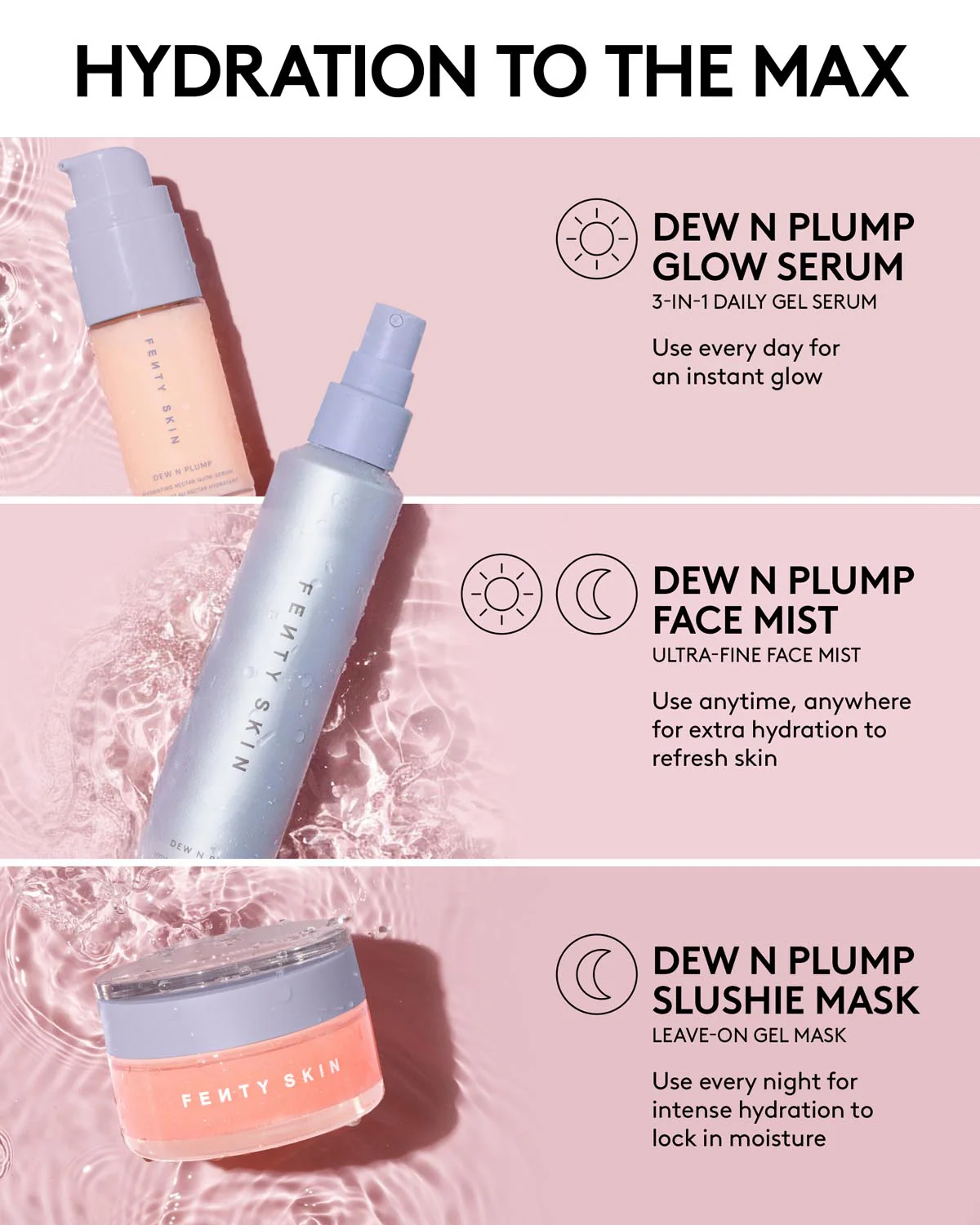 Set + Refresh Face Mist Duo: You Mist Setting Spray + Dew N Plump Face Mist - Image 12