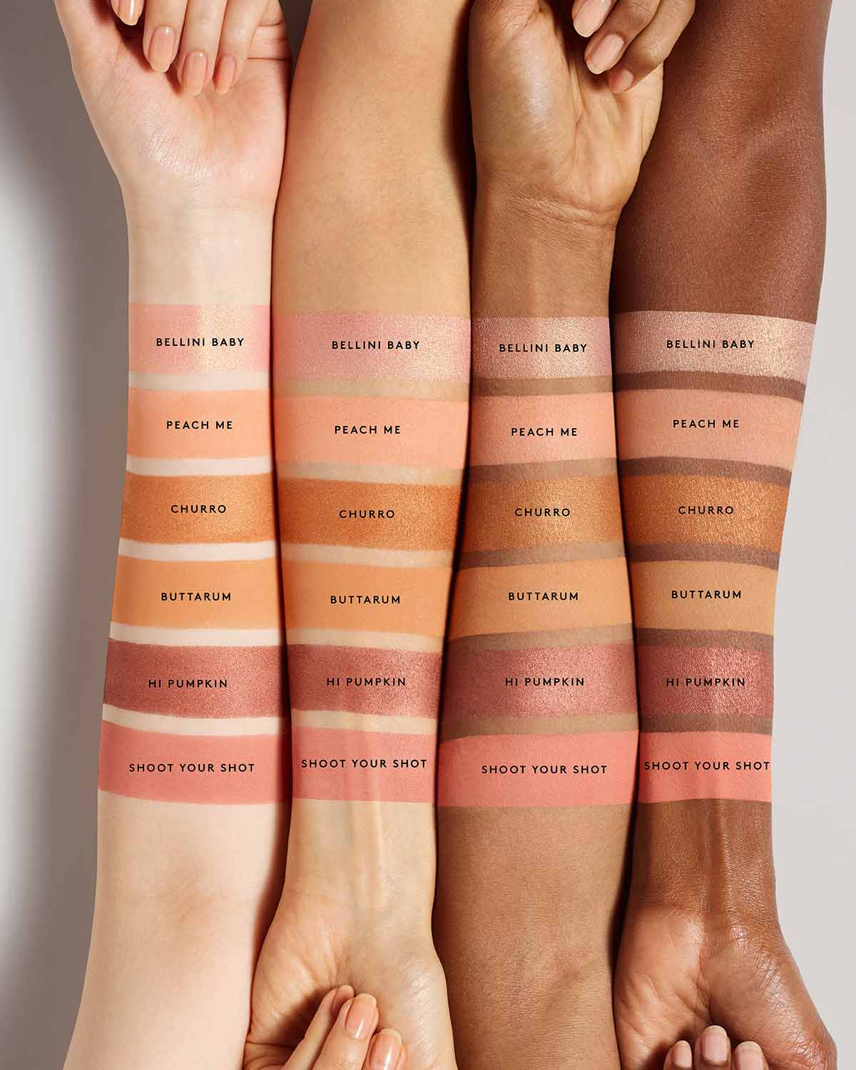 Snap Shadows Mix & Match Eyeshadow Palette — Peach - Image 3