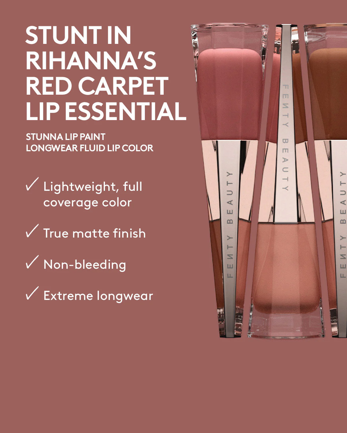 Stunna Lip Paint Longwear Fluid Lip Color — Uninterested - Image 8