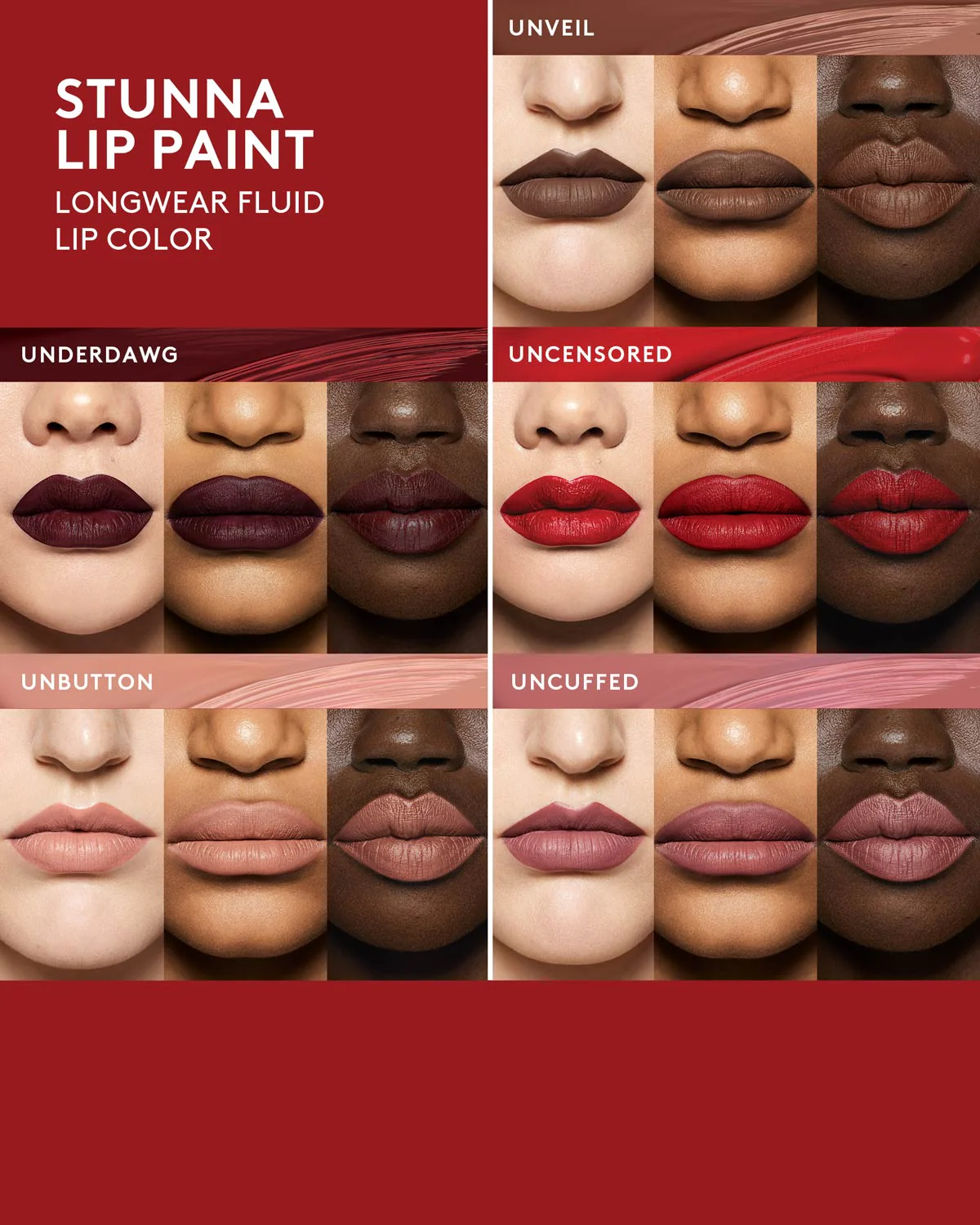 Stunna Lip Paint Longwear Fluid Lip Color — Underdawg - Image 11